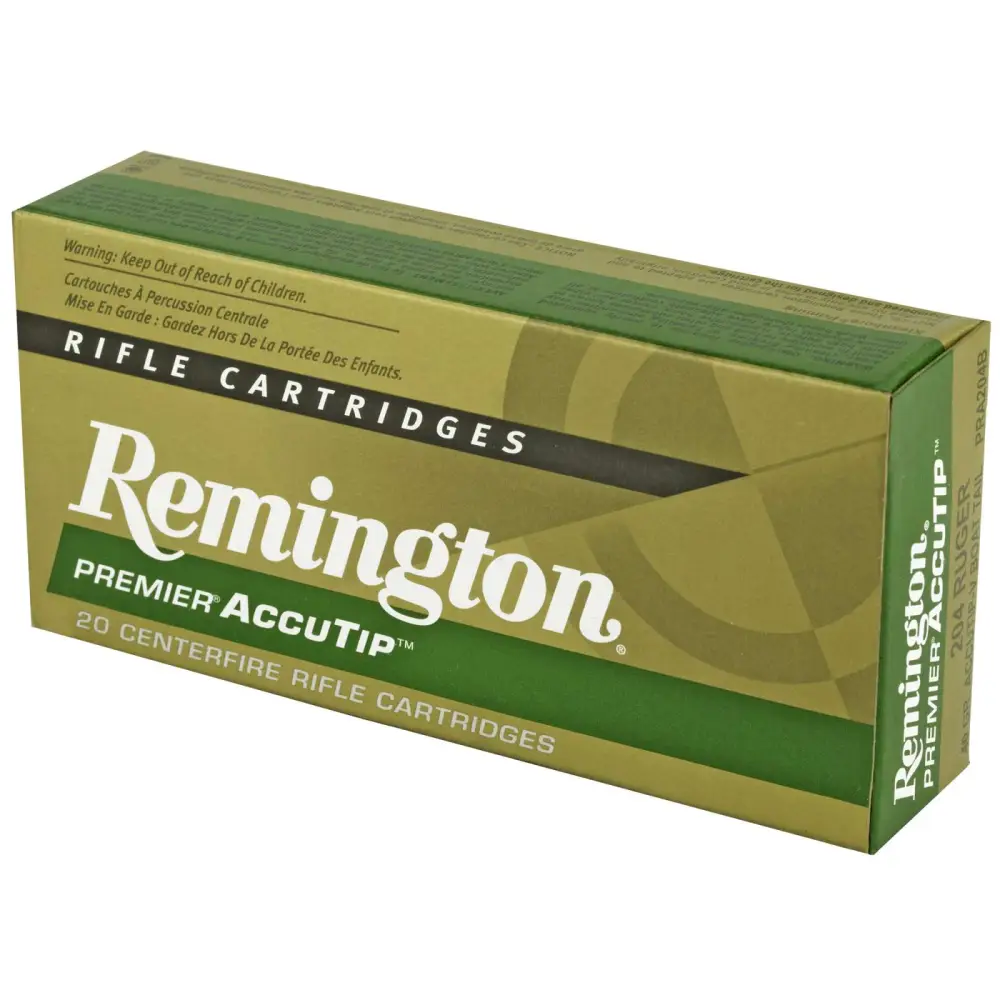 REMINGTON PRA204B 204 RUGER 40GR ACCUTIP-V BT 20 RD/BX 10 BX/CS - Image 2