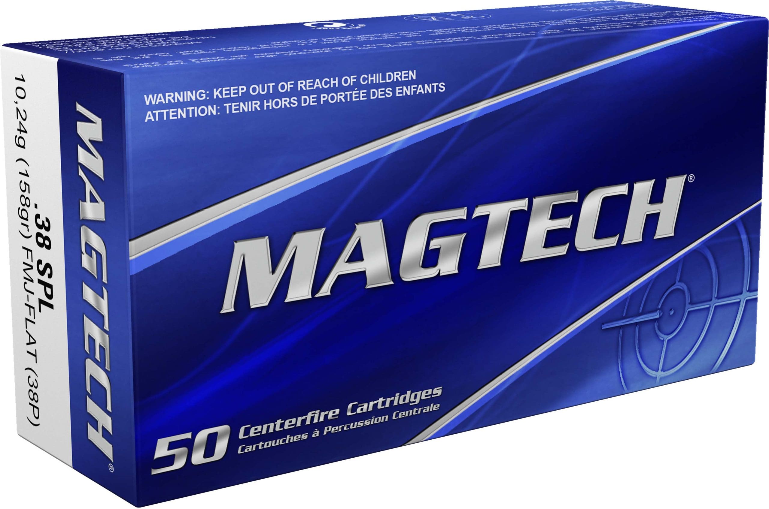 MGT 38SP 158GR FMJFN 50RD