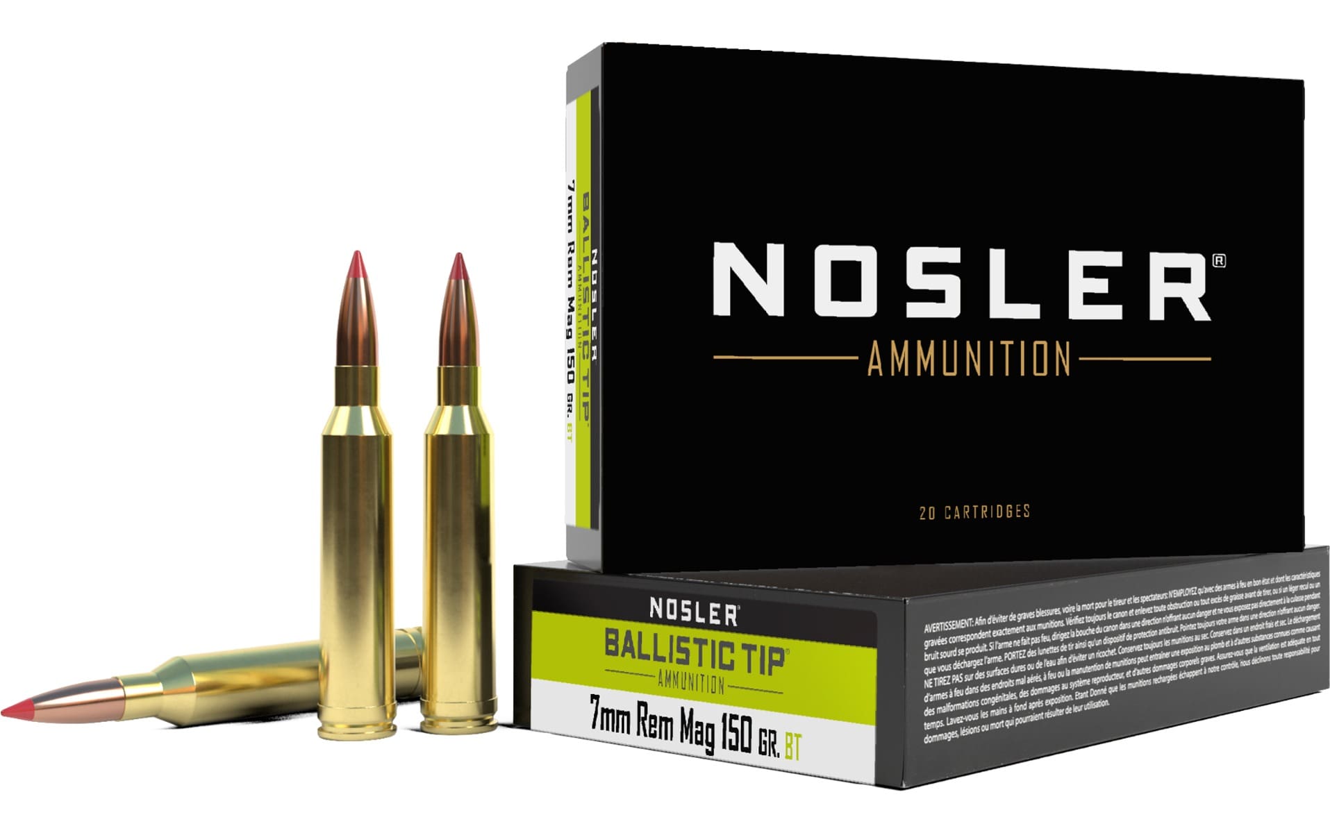 NOS 7MM 150GR BTIP 20RD