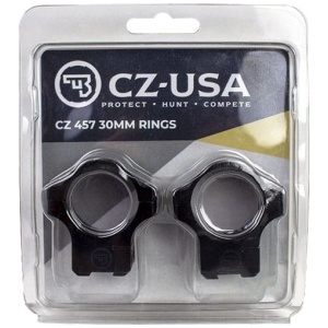 CZ 457 30MM ALUMINUM SCOPE - RINGS 11MM DOVET MATTE BLACK