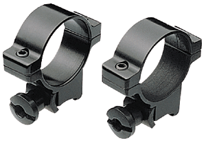 BURRIS RINGS 3/8" DOVETAIL 1" - MEDIUM ALUMINUM GLOSS