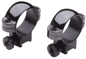 BURRIS RINGS 3/8" DOVETAIL 1" - MEDIUM STEEL GLOSS
