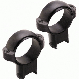BURRIS ZEE RINGS 1" HIGH - STEEL GLOSS