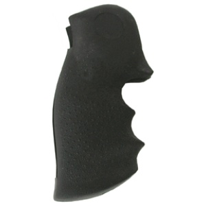 HOGUE GRIPS COLT PYTHON RUBBER - MONOGRIP BLACK