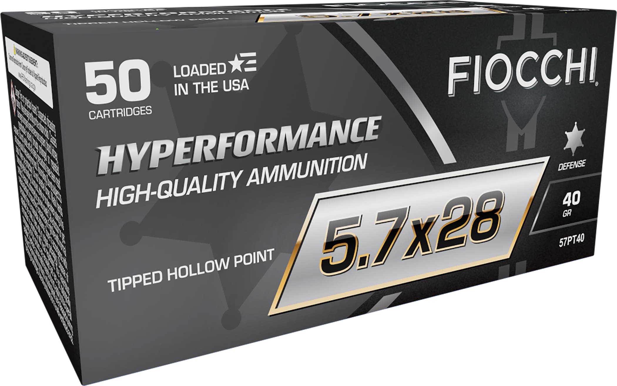 FIO 5.7X28MM 40GR THP 50RD