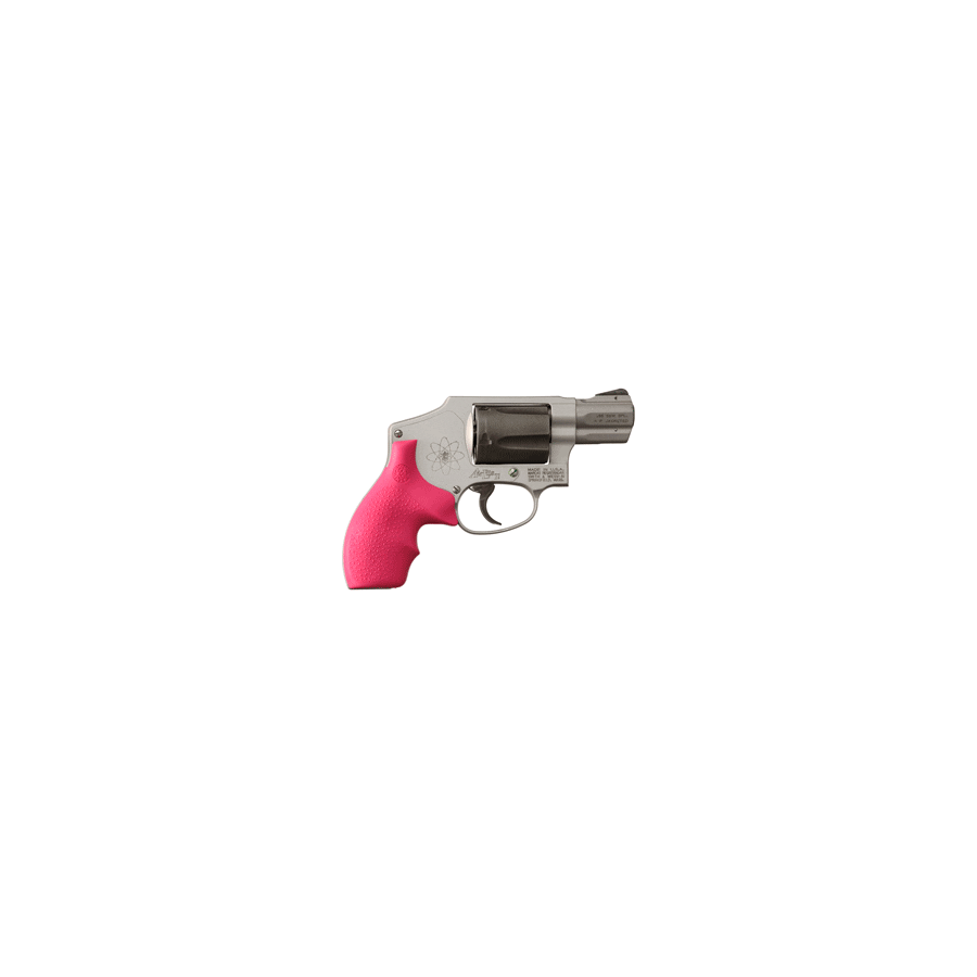 HOGUE GRIPS S&W J FRAME - ROUND BUTT BANTAM PINK - Image 3