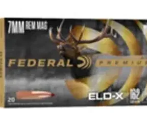 FEDERAL 270 WIN 145 GR ELD-X 20 RD/BX 10 BX/CS