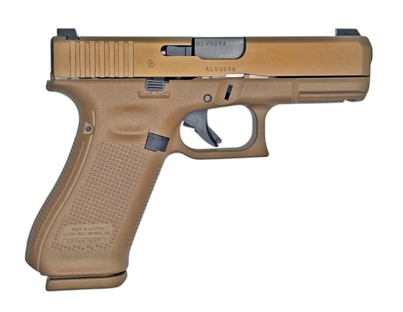 GLOCK 19X V NIGHT SIGHTS - 19-SHOT FDE