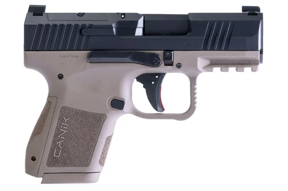 CENTURY CANIK METE MC9 BLK SLD/FDE FRM PISTOL