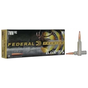 FEDERAL 7MM PRC 175 GR ELD-X 20 RD/BX 10 BX/CS