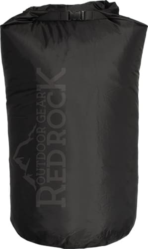 RED ROCK ROLL TOP DRY BAG - 4 LITER WATERPROOF BLACK