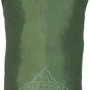 RED ROCK ROLL TOP DRY BAG - 13 LITER WATERPROOF BLACK