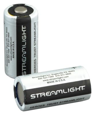STREAMLIGHT CR123A BATTERIES - LITHIUM 2-PACK