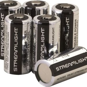 STREAMLIGHT CR123A BATTERIES - LITHIUM 6-PACK