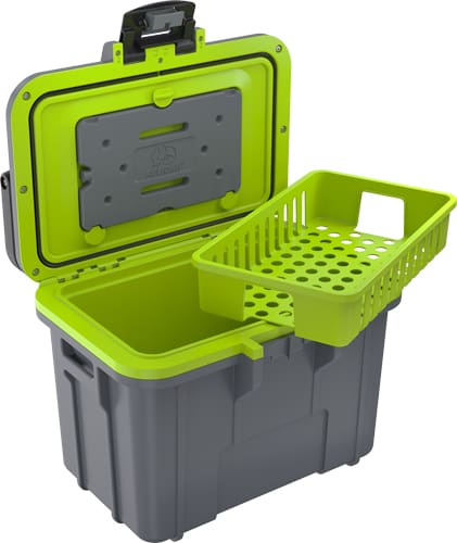 PELICAN COOLERS IM 8 QUART - GRAY/GREEN ICE PACK & STORAGE - Image 2