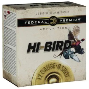 FEDERAL 12GA  2 3/4"  3 1/4DE  1 1/8OZ  8  1,255 FPS 25 RD/BX 10 BX/CS