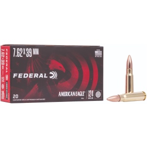 FDR 7.62X39 124GR AE FMJ 20RD