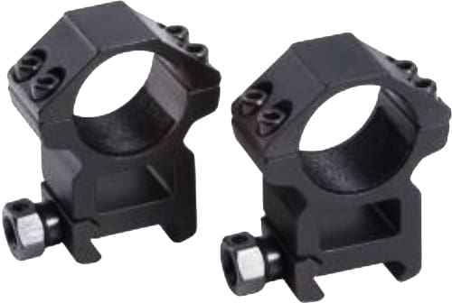 TRADITIONS RINGS TACTICAL 1" - 4 SCREW EXTRA HIGH MATTE BLACK