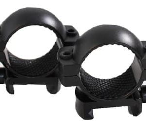 TRADITIONS RINGS 1" WEAVER - MEDIUM MATTE BLACK