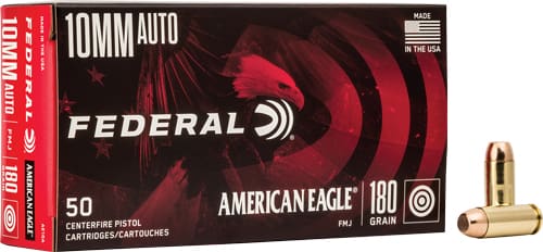 FEDERAL AE 10MM 180GR FMJ 50RD - 20BX/CS