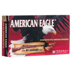 FEDERAL AE M1 GARAND 30-06 - 150GR FMJ 20RD 10BX/CS