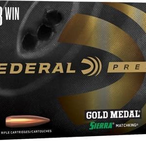 FEDERAL GOLD MEDAL 308 WIN - 168GR MATCHKING 20RD 10BX/CS