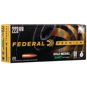 FEDERAL GOLD MEDAL 6.5 CM - 140GR MATCHKING 20RD 10BX/CS
