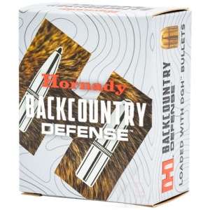 HORNADY BACKCOUNTRY 357 MAG - 165GR DGH 25RD 10BX/CS