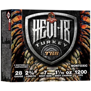 HEVI-SHOT HEAVY 18 TSS 28GA - 3" 1-1/16OZ #7 5RD 10BX/CS