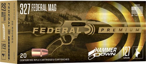 FEDERAL HAMMER DOWN 327 - FEDERAL 127GR JSP 20RD 10BX/CS