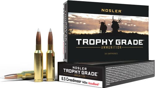 NOSLER TROPHY GRADE 6.5 CM - 140GR ACCUBOND 20RD 10BX/CS