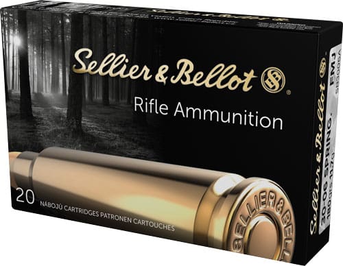 S&B 30-06 180GR FMJ 20RD - 20BX/CS