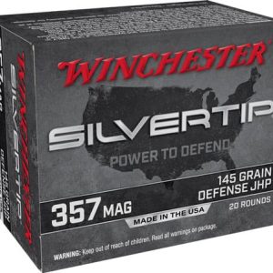 WINCHESTER SILVERTIP 357 MAG - 145GR HP 20RD 10BX/CS