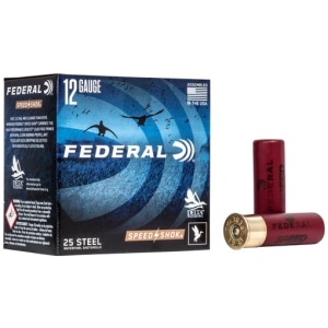 FEDERAL SPEED SHOK 12GA 3" - 1-1/4OZ #1 1450FPS 25RD 10BX/C