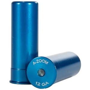 A-ZOOM METAL SNAP CAP BLUE - 12GA 5-PACK