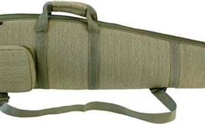 BULLDOG DOUBLE SPLIT SHOTGUN - CASE GREEN 52" FITS TWO RIFLES