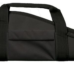 BULLDOG PISTOL CASE 18" BLACK - ACCESSORY POCKET & CARRY STRAP