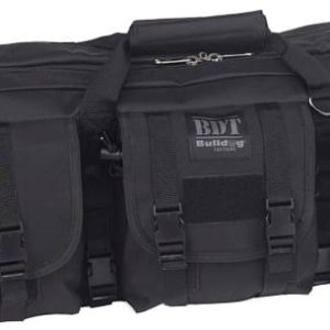 BULLDOG 47" SINGLE TACTICAL CS - 3 LARGE ACCESS POCKETS BLACK