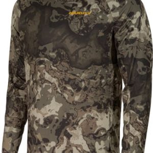MUDDY BASE LAYER CREW TOP - VEIL CANYON GREY X-LARGE