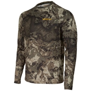 MUDDY BASE LAYER CREW TOP - VEIL CANYON GREY X-LARGE