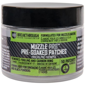 BREAKTHROUGH MUZZLELOADER - ROUND PRESOAKED PATCHES