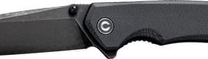 CIVIVI KNIFE BRAZEN 3.46" - BLACK G-10/STONEWASH D2 TANTO