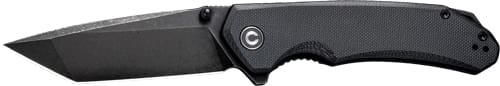 CIVIVI KNIFE BRAZEN 3.46" - BLACK G-10/STONEWASH D2 TANTO