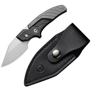 CIVIVI KNIFE TYPHOEUS 2.27" - BLACK/GRAY ALUMINUM/STONEWASH