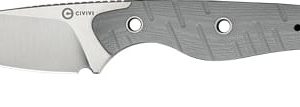 CIVIVI KNIFE SOKN 2.82" GRAY - G-10 STONEWASH KYDEX SHEATH