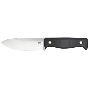 COBRATEC BACK COUNTRY 4.5" - BLACK W/KYDEX SHEATH 8.1OZ