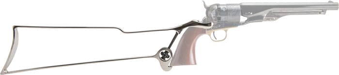 CIMARRON REVOLVER SHOULDER - STOCK 1860/1851/1861 STEEL