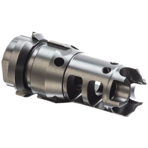 LANTAC DRAGON MUZZLE BRAKE 223 - 1/2-28 DEAD AIR KEYMO WOLFMAN