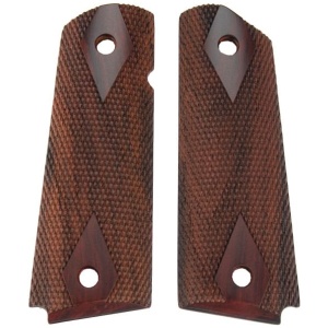 ED BROWN GRIPS 1911 GOVT. - DOUBLE DIAMOND COCOBOLO