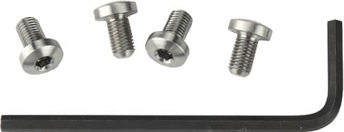 ED BROWN HEX HEAD GRIP SCREWS - S/S 4-PACK FOR 1911